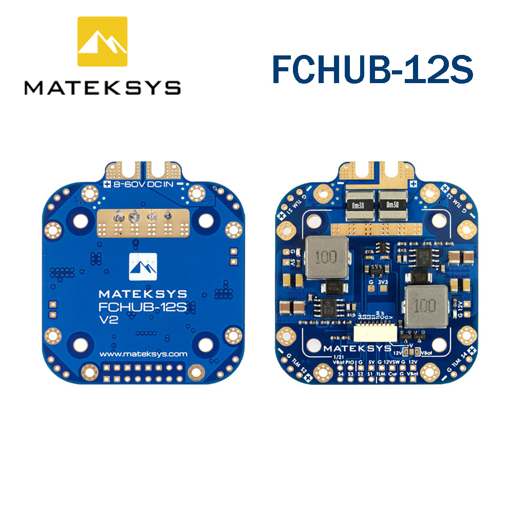 Drone Power Distribution Board - Matek FCHUB-12S XCLASS PDB Trung Tâm