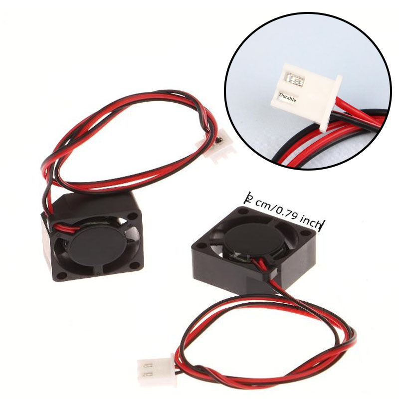Drone Led Light - 1/4Pcs ABS 2010 Fan 20X20mm Cooler