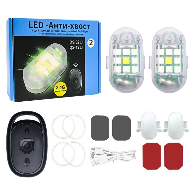 Drone Led Light - Warning LED Flashing Light 2pcs Warning