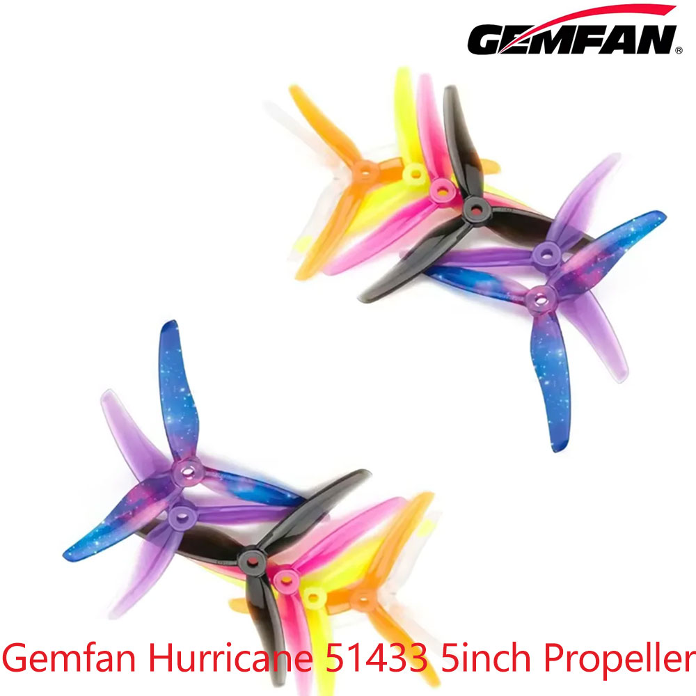 12Pairs Gemfan Hurricane 51433 - đánh giá và giá Drone Propeller