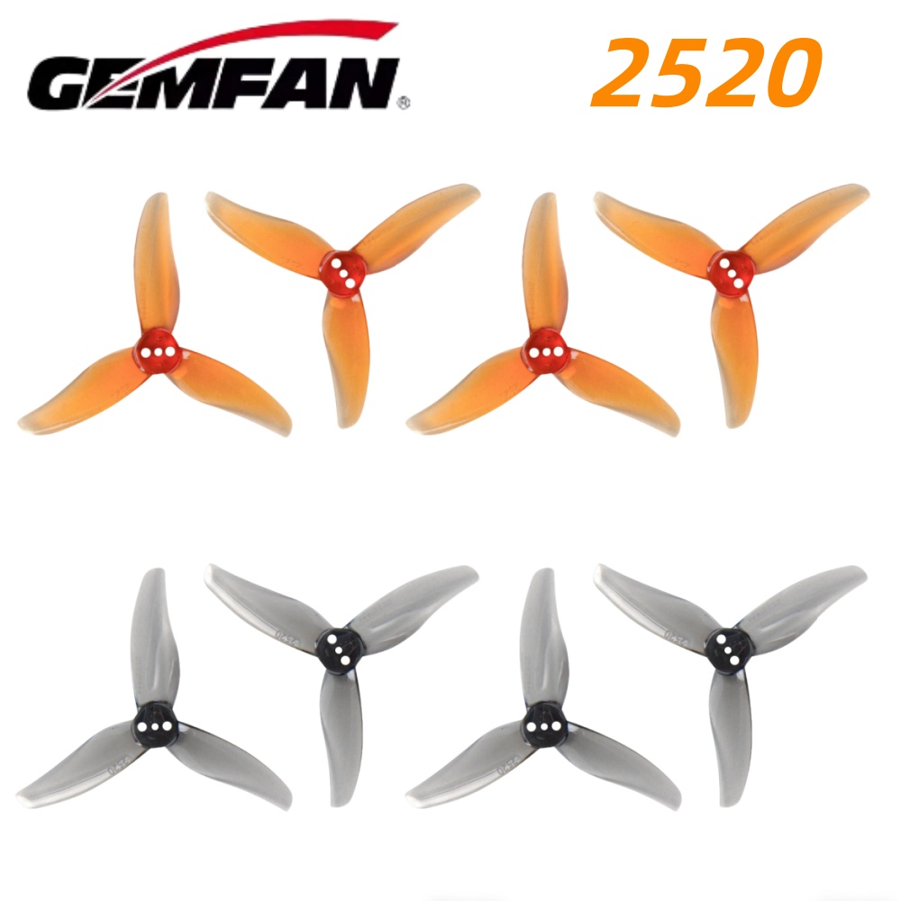 4Pairs Gemfan Hurricane 2520 2 - đánh giá và giá Drone Motor