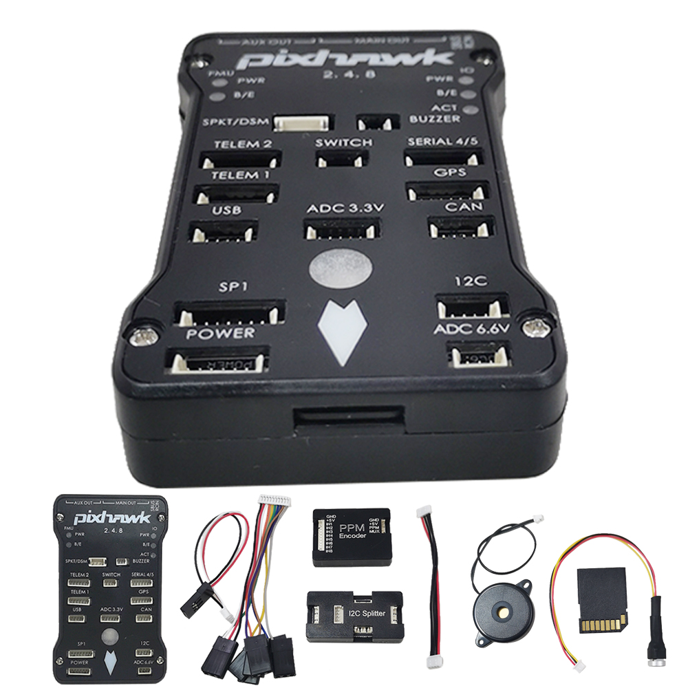 Pixhawk PX4 PIX 2.4.8 32 Bit F - đánh giá và giá Drone Flight Controller