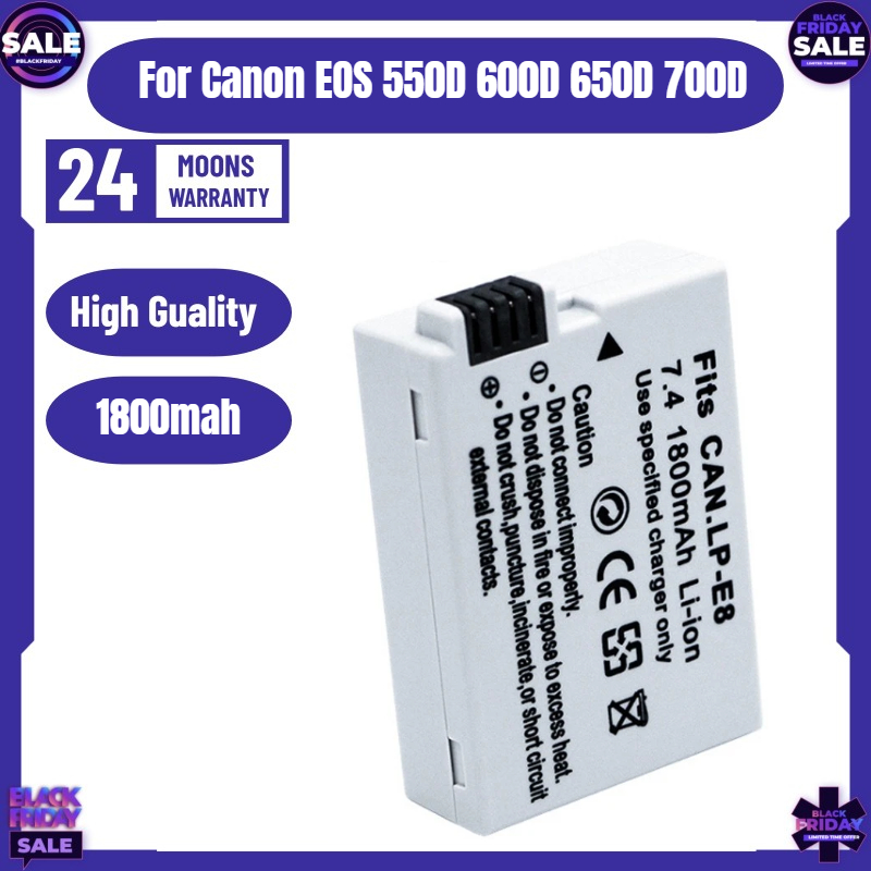 New LP-E8 Camera Battery for C - đánh giá và giá Drone Battery