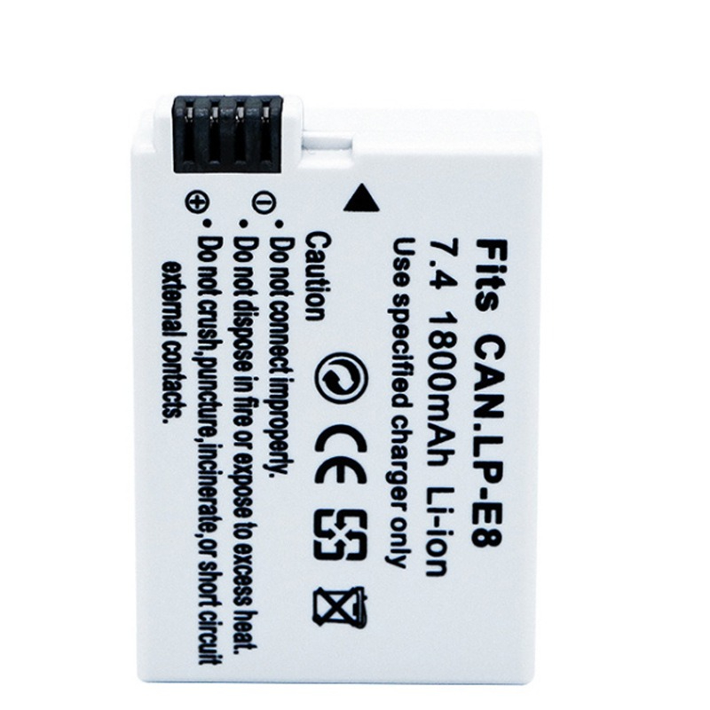 New LP-E8 Camera Battery for C - đánh giá và giá Drone Battery